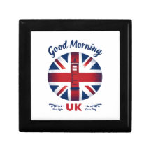 Good Morning UK - Union Jack & London Phone Box