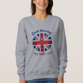 Good Morning UK - Union Jack & London Phone Box Sweatshirt