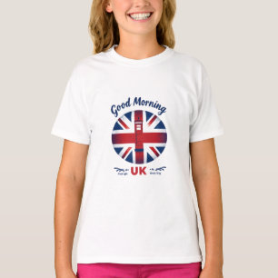 Good Morning UK - Union Jack & London Phone Box T-Shirt