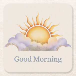 Good Morning Untersetzer Set