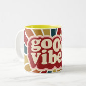 Good Morning Vibes Coffee Tasse (Vorderseite Links)