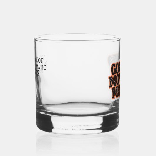 Good Movie Monday Whiskey Glass with Slogan Whiskyglas (Rechts)