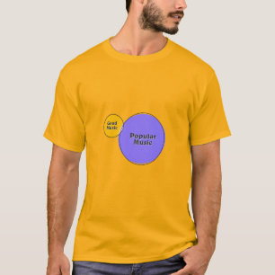 Good Music Popular Music-Venice-Diagramm T-Shirt