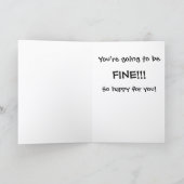 Good News Get Well Card  COMD-1 Karte (Innenseite)