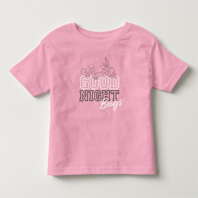 Good Night BUGS BUNNY™ Kleinkind T-shirt (Vorderseite)