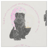 Good Night Scottish Terriers Stoff (Nahaufnahme)