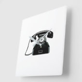 **GOOD OLD DAYS PHONE** CLOCK QUADRATISCHE WANDUHR (Winkel)