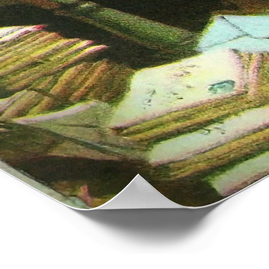 Good Old Santa Claus Poster (Ecke)