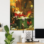 Good Old Santa Claus Poster (Heimbüro)