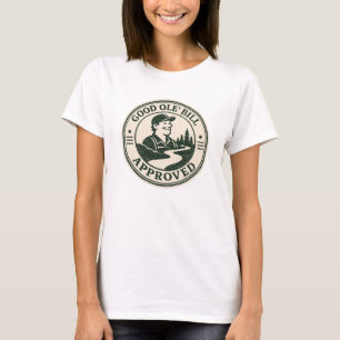 Good Ole' Bill Approved Vintage Autoritätssiegel T-Shirt