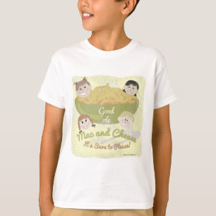 Good Ole Mac und Käse Vintag Style Slogan T-Shirt