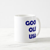 Good Ole USA, Blue-Coffee Tasse (VorderseiteRechts)