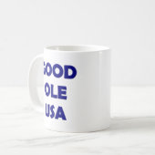 Good Ole USA, Blue-Coffee Tasse (Vorderseite Links)