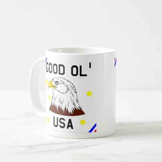 Good Ol'USA Tasse (Vorderseite Links)