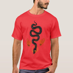 Good Omens Crowley schlenderte vage nach unten Ges T-Shirt