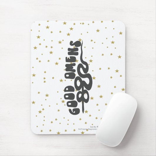 Good Omens Serpent Mousepad (Mit Mouse)