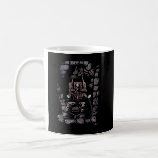 Good Placidity Frankenstein Niedlich Fans Kaffeetasse (Links)