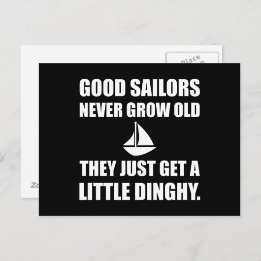 Good Saibei Never Get Old Funny Postkarte (Vorne/Hinten)