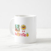 Good School, Hello Summer Beach und Sun Kaffeetasse (Vorderseite Links)