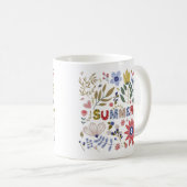 Good School, Hello Summer und Blume Kaffeetasse (VorderseiteRechts)