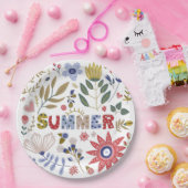 Good School, Hello Summer und Blume Pappteller (Party)