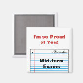 Good Schoolwork Personalisiert Magnet MM16gN (Vorderseite/Rückseite)