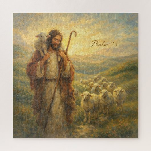 Good Shepherd Jesus Wall Decor Puzzle (Vertikal)