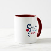 Good Snakes Share Forbidden Apples Tasse (VorderseiteRechts)
