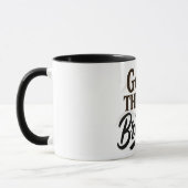 Good Things Are Brewing" Positive Quote Mug Tasse (Links)