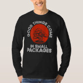 Good Things Come In Small Packages Backprint Bonsa T-Shirt (Vorderseite)