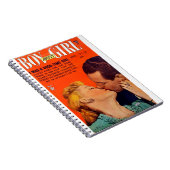 Good Time Girl - Romance Comic Book - Retro Comic Notizblock (Rechte Seite)