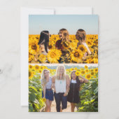 Good Times Groovy Pink Junggeselinnen-Abschied Einladung (Rückseite)