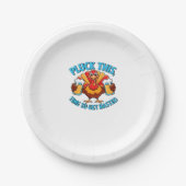 Good Times Happy Thamksgiving Classic T-Shirt Pappteller (Vorderseite)