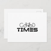 GOOD TIMES POSTKARTE (Vorne/Hinten)