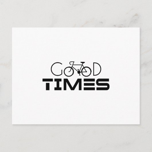 GOOD TIMES POSTKARTE (Vorderseite)