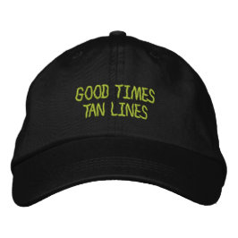 Good Times Tan Lines bestickte Cap Kappe