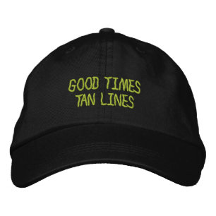 Good Times Tan Lines bestickte Cap Kappe