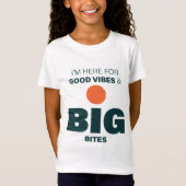 Good Vibes and Big Bites Kids Tshirt (Vorderseite)