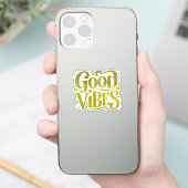 Good Vibes Aufkleber (Telefon)
