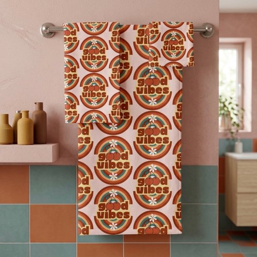 Good Vibes Badhandtuch Set