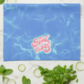 Good Vibes Beach/Pool Geschirrtuch (Gefaltet)