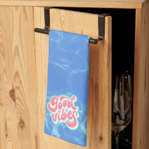 Good Vibes Beach/Pool Geschirrtuch