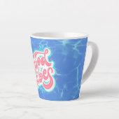 Good Vibes Beach/Pool Milchtasse (Rechte Ecke)