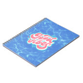 Good Vibes Beach/Pool Notizblock (Linke Seite)
