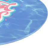 Good Vibes Beach/Pool Schneidebrett (Ecke)