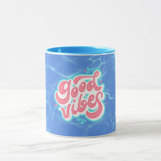 Good Vibes Beach/Pool Tasse (Zentrum)