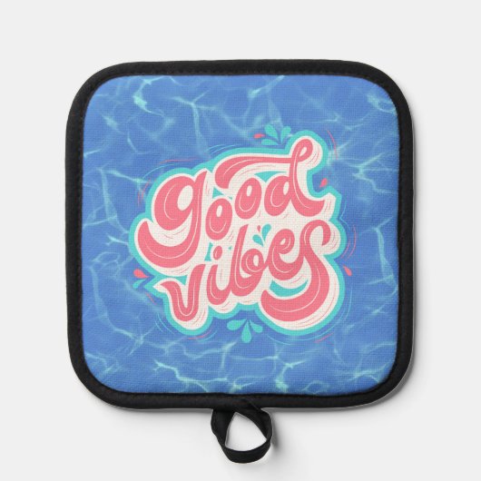 Good Vibes Beach/Pool Topflappen (Vorderseite)