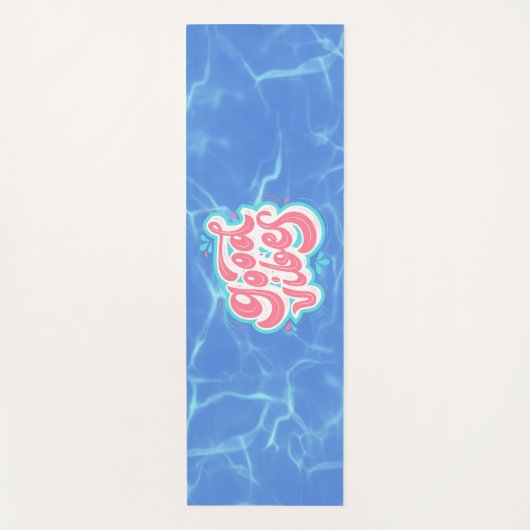 Good Vibes Beach/Pool Yogamatte (Vorderseite)
