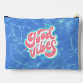 Good Vibes Beach/Pool Zubehörtasche (Rückseite)