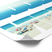 Good Vibes Beach Poster (Ecke)